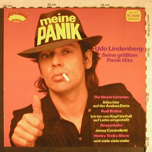 Lindenberg,Udo: Meine Panik-Seine größten PanikHits, Arcade/Ikea Innersleeve(ADE G 115), D,  - LP - H542 - 7,50 Euro