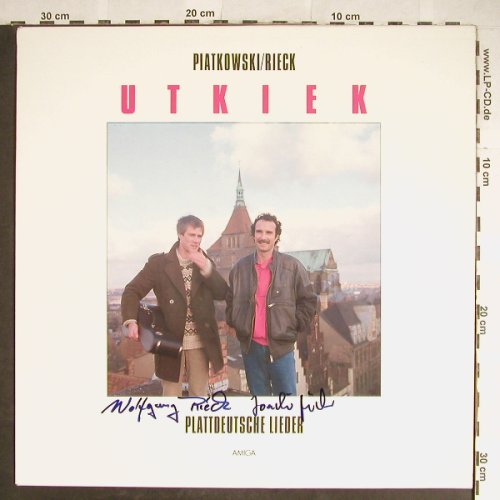 Piatkowski & Rieck: Utkiek-PlattdeutscheLieder,signiert, Amiga(8 45 328), DDR, 1987 - LP - H5703 - 6,50 Euro