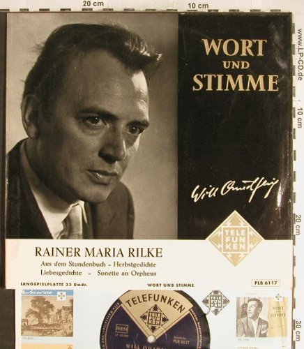 Rilke,Rainer Maria: Stundenbuch,Herbstg.by Quadflieg, Telefunken(PLB 6117), D,  - 10inch - H6169 - 7,50 Euro