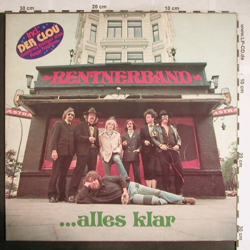 Rentnerband: ...alles klar, Reprise(REP 44 265), D, 1974 - LP - H6459 - 5,00 Euro