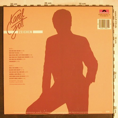 Gott,Karel: Zeichen, Polydor(810 889-1), D, 1983 - LP - H7761 - 5,50 Euro