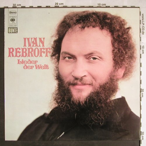 Rebroff,Iwan: Lieder der Welt, CBS/Bunte(CBS S 65199), D, 1972 - LP - H7787 - 6,50 Euro