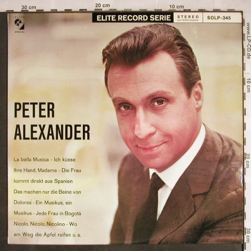 Alexander,Peter: Same, Elite(SOLP-345), D,  - LP - H8013 - 4,00 Euro