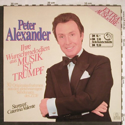 Alexander,Peter: Ihre Wunschmelodien.Musik i. Trumpf, Ariola(202 490-560), D, 1980 - LP - H8020 - 4,00 Euro