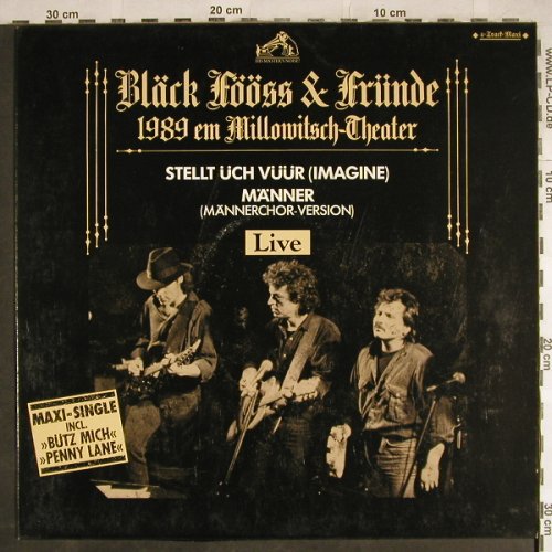 De Bläck Fööss & Fründe: Stellt Üch Vüür(Imagine)+3, Live, EMI(14 7450 6), D, 1989 - 12inch - H8156 - 3,00 Euro