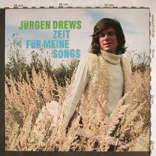 Drews,Jürgen: Zeit für meine Songs, WB(WB 56 017), D, 1974 - LP - H8177 - 5,50 Euro