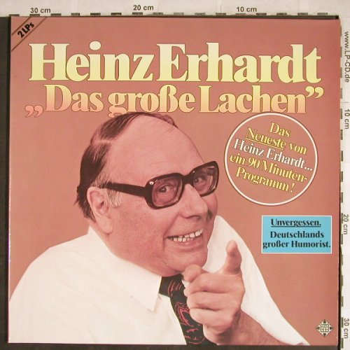 Erhardt,Heinz: Das Grosse Lachen, Foc, Telefunken(6.28419), D, 1977 - 2LP - H8189 - 5,00 Euro