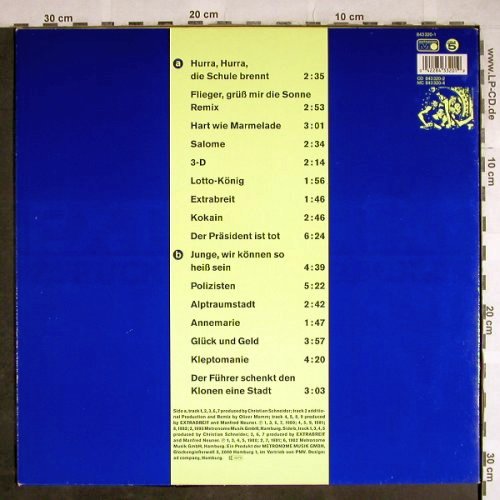 Extrabreit: Zurück aus der Zukunft, Metronome(843 320-1), D, 1990 - LP - H8196 - 5,00 Euro
