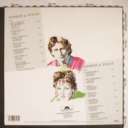 Fendrich,Rainhard & Stefanie Werger: Same, Polydor(831 317), D, 1986 - LP - H8263 - 5,00 Euro