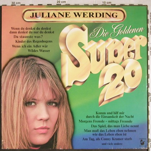 Werding,Juliane: Die Goldenen Super 20, Hansa(25214 XU), D, co,  - LP - H8270 - 3,00 Euro