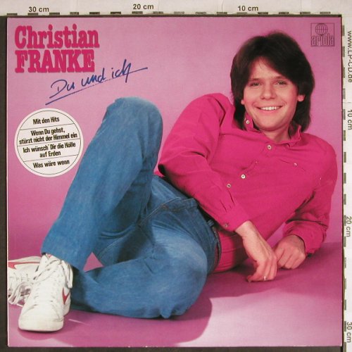 Franke,Christian: Du und Ich, Ariola(205 126-365), D, 1982 - LP - H8284 - 5,50 Euro