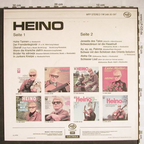 Heino: Same, MFP(048-30 097), D, Ri, 1966 - LP - H8328 - 4,00 Euro
