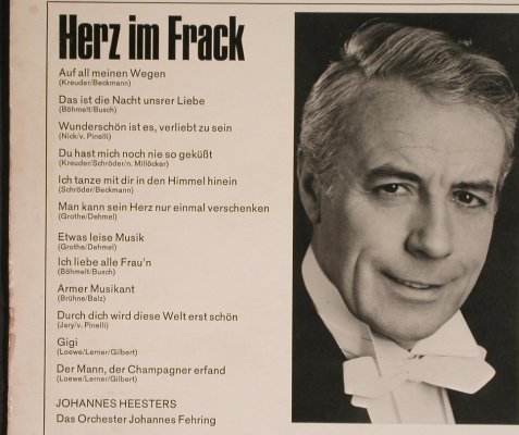 Heesters,Johannes: Herz Im Frack, Ariola / Constanze(75 843 IU), D,  - LP - H8332 - 4,00 Euro