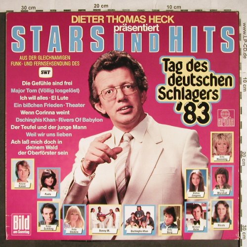 Heck,Dieter Thomas: Stars und Hits, Ariola(205 884-315), D, 1983 - LP - H8333 - 5,00 Euro