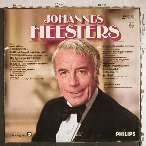 Heesters,Johannes: Ein Glück,dass man sich verlieben.., Philips(6435 023), D,  - LP - H8335 - 4,00 Euro