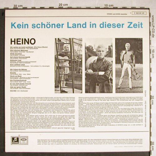 Heino: Kein Schöner Land In Dieser Zeit, EMI Columbia(C 062-28 149), D, Co,  - LP - H8339 - 5,50 Euro