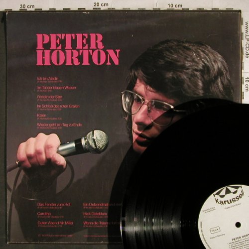Horton,Peter: Same, Karussell,Musterplatte(2415 103), D, 1970 - LP - H8414 - 7,50 Euro