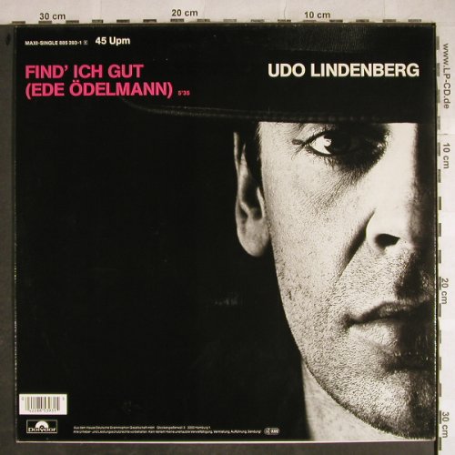 Lindenberg,Udo: Find' ich gut (Ede Ödelmann)*3, Polydor(885 393-1), D, 1986 - 12inch - H8593 - 5,00 Euro