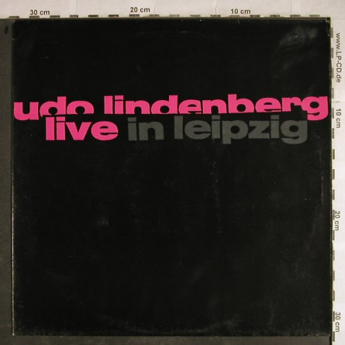 Lindenberg,Udo: Live In Leipzig,+Poster, Polydor(843 411-1), D, 1990 - LP - H8595 - 9,00 Euro