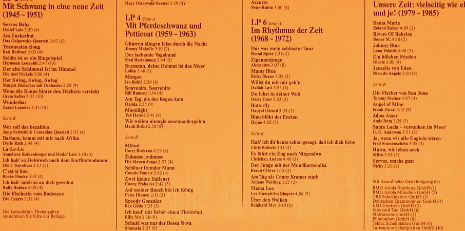 V.A.Rendezvous der großen Stars: 40 Jahre Schlagergeschichte,Box, Das Beste(RGS 7822), D,117 Tr., 1988 - 8LP - H8631 - 24,00 Euro