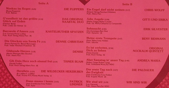 V.A.Schlager mit Herz: Flippers...Wir Sind Wir, Dino(2471), D, 1990 - LP - H8638 - 5,50 Euro