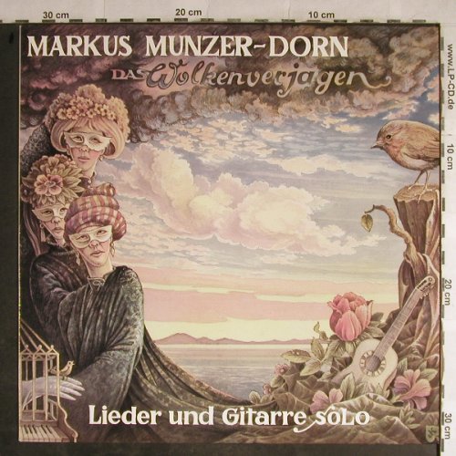 Munzer-Dorn,Markus: Wolkenverjagen,Lieder&Guitarre,Solo, MMD(87.012), D,+Info, 1987 - LP - H8897 - 5,00 Euro