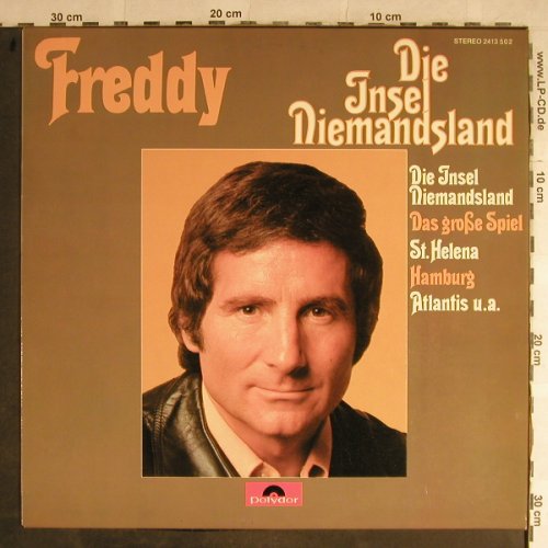 Quinn,Freddy: Die Insel Niemandsland, Polydor(2413 502), D,  - LP - H8945 - 5,00 Euro