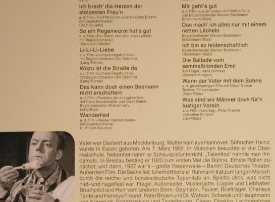 Rühmann,Heinz: Mir Geht's Gut, Ri, EMI(028-45 039), D,  - LP - H8949 - 4,00 Euro