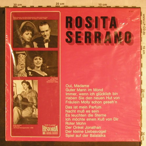 Serrano,Rosita: Top Classic, FS-NEU, Historia(H 605), D,  - LP - H9005 - 7,50 Euro