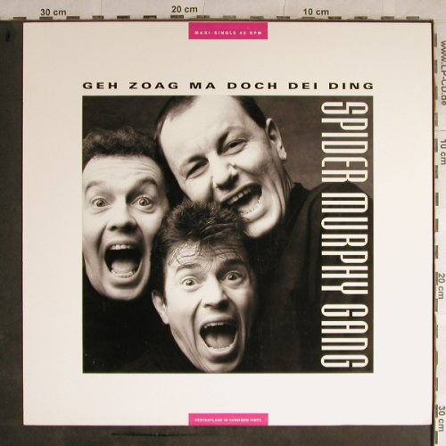 Spider Murphy Gang: Geh Zoag Ma Doch Die Ding/Ois OK, Intercord(INT 125.269), D,col.Viny, 1989 - 12inch - H9015 - 2,50 Euro
