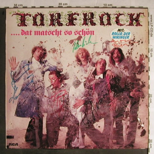 Torfrock: ...Dat Matscht so Schön, signiert, RCA(PL 30026), D, 1979 - LP - H9067 - 20,00 Euro