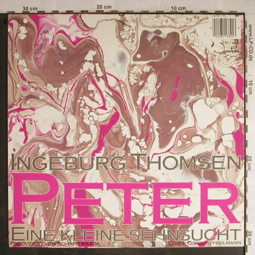 Thomsen,Ingeburg: Peter/Eine Kleine Sehnsucht, Mercury(811 443-1), D, 1983 - 12inch - H9075 - 3,00 Euro