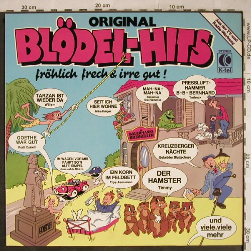 V.A.Original Blödel-Hits: Fröhlich frech & irre gut!, K-tel(TG 1205), D, 1979 - LP - H9214 - 4,00 Euro