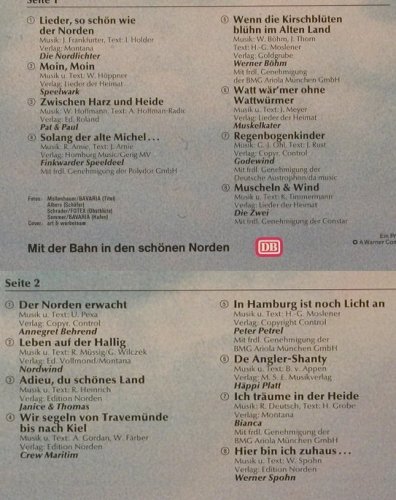 V.A.Lieder so schön wie der Norden: Die Nordlichter..Werner Spohn,16Tr., Teldec(9031-71151-1), D, 1990 - LP - H9215 - 4,00 Euro