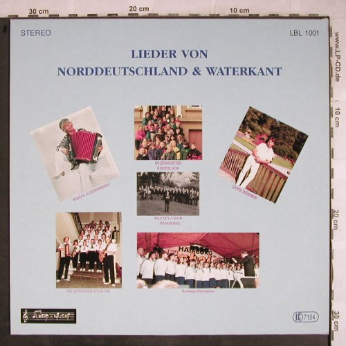 V.A.Lieder v.Nordeutschland&Waterk: M.Schöneberndt &..SingendeStroche, Lubo(LBL 1001), D, 1991 - LP - H9218 - 5,00 Euro