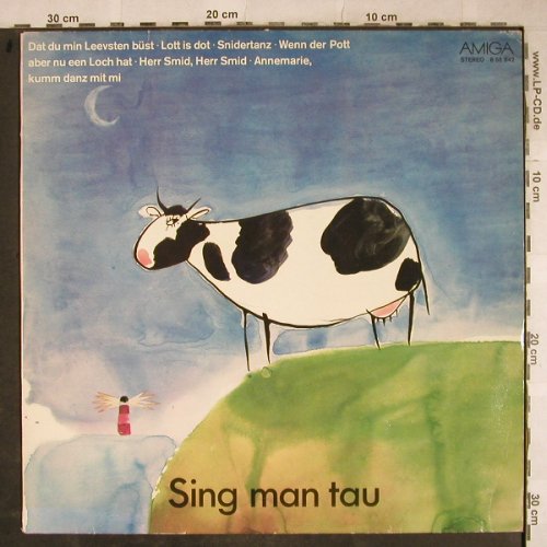 V.A.Sing man tau: Mecklenburger Musikanten.., Amiga (blau)(8 55 542), DDR, 1977 - LP - H9234 - 3,00 Euro