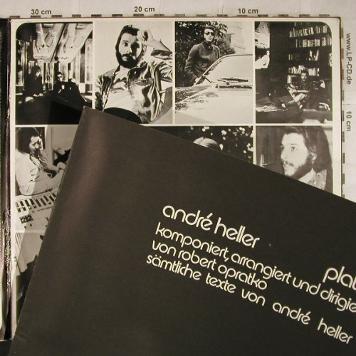 Heller,Andre: Platte, Foc, stoc, m-/vg+ Booklet, Amadeo(AVRS 9265 St), A,  - LP - H9302 - 5,00 Euro