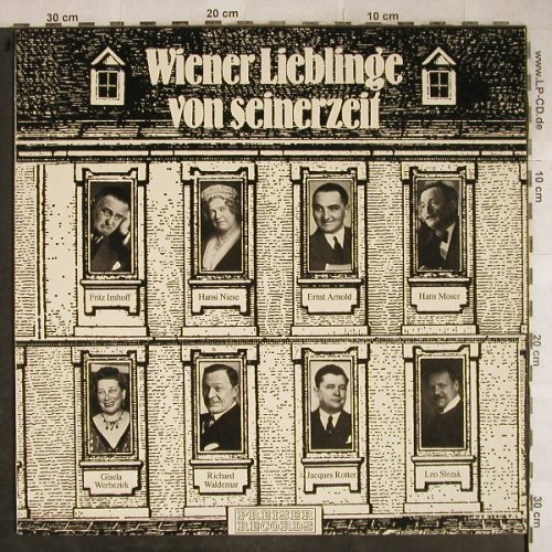 V.A.Wiener Lieblinge von seinerzeit: Hans Moser,G.Werbezirk,F.Imhoff, Preiser Records(PR 9831), A, woc,  - LP - H9317 - 5,00 Euro
