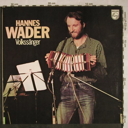 Wader,Hannes: Volkssänger, Foc, Philips(6305 254), D, 1975 - LP - H9359 - 6,00 Euro