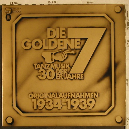 Goldene Sieben, die: Tanzmusik der 30er Jahre,(1), Foc, Odeon(C 148-30 609/10), D,  - 2LP - H9478 - 12,50 Euro