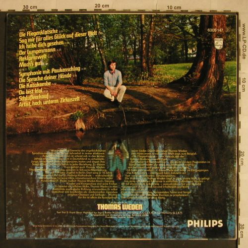 Weden,Thomas: Ich singe von meiner Welt, Philips(6305 147), D,  - LP - H9620 - 7,50 Euro