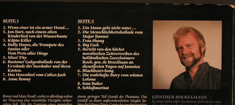 Bockelmann,Günther: Liederliches von der Küste, Bremerhafen Werbung(66.225 222), D,  - LP - H9707 - 7,50 Euro