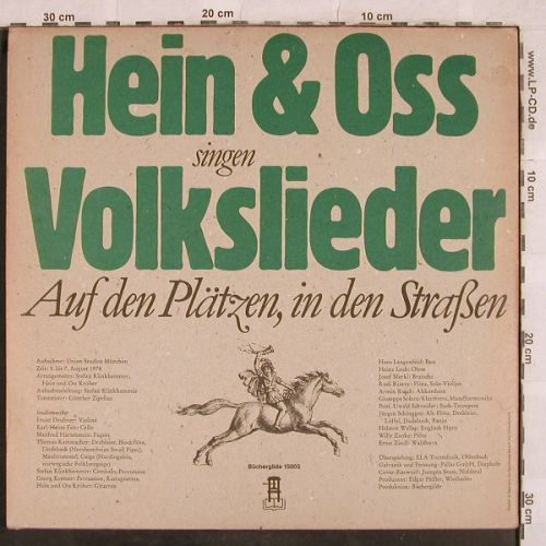 Hein & Oss: singen Volkslieder, Foc, Büchergilde(15003), D, 1976 - 2LP - H9713 - 9,00 Euro