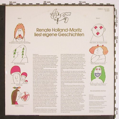 Holland-Moritz,Renate: Die schwatzhaften Sachsen, Litera(8 65 302), DDR, 1981 - LP - V1832 - 6,00 Euro
