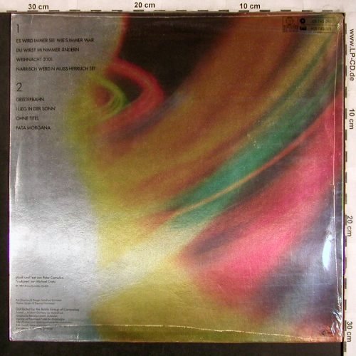 Cornelius,Peter: Fata Morgana, FS-New sealed, Ariola (205 740-365), D, 1983 Typ: LP Best.-Nr.: V2000 Preis: 7,50 Euro