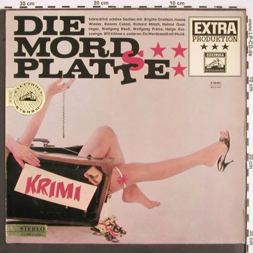 V.A.Die Mordsplatte: Neuss, Wieder, Qualtinger..., Elektra (SME 83491), D Typ: LP Best.-Nr.: V2003 Preis: 17,50 Euro
