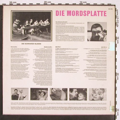 V.A.Die Mordsplatte: Neuss, Wieder, Qualtinger..., Elektra (SME 83491), D Typ: LP Best.-Nr.: V2003 Preis: 17,50 Euro