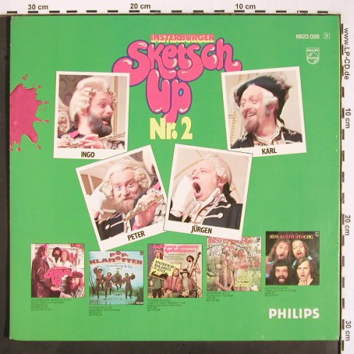 Insterburger: Sketsch-Up Nr.2, Foc, Philips (6623 026), D, 1973 Typ: 2LP Best.-Nr.: V2031 Preis: 7,50 Euro