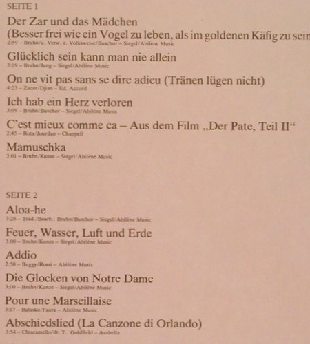 Mathieu,Mireille: Rendezvous mit Mireille, Foc², Ariola (89 375 IT), D, 1975 Typ: LP Best.-Nr.: V2034 Preis: 5,00 Euro