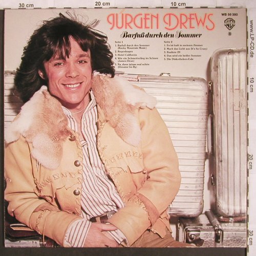 Drews,Jürgen: Barfuß durch den Sommer, Foc, WB (56 380), D, 1977 Typ: LP Best.-Nr.: V2110 Preis: 7,50 Euro